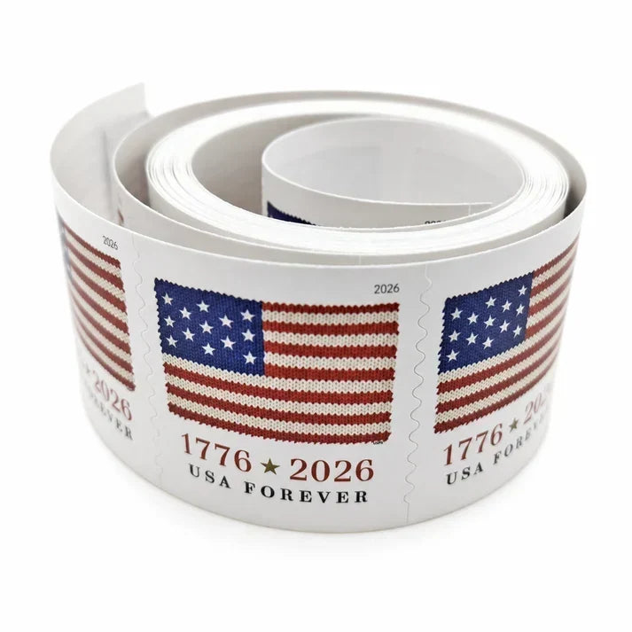 2026 Flag Forever Stamp Rolls
